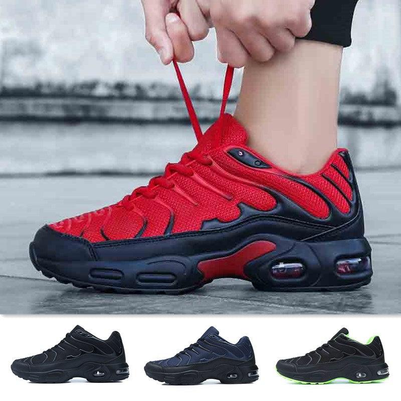 Men Air Cushion Mesh Running Sneakers Breathable Sport Shoes