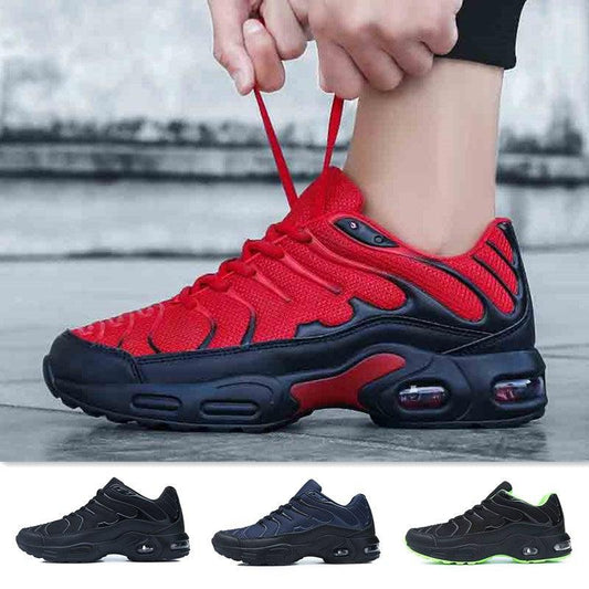 Men Air Cushion Mesh Running Sneakers Breathable Sport Shoes