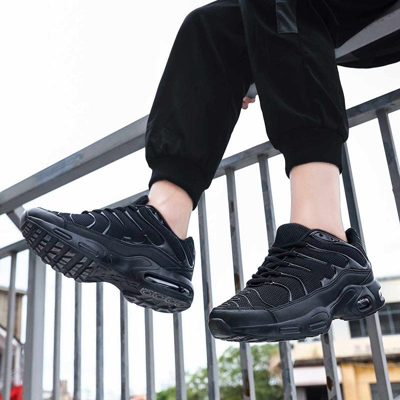 Men Air Cushion Mesh Running Sneakers Breathable Sport Shoes