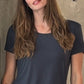 Women’s Bamboo Lounge Set - Lounge T-Shirt + Lounge Shorts