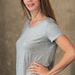 Women’s Bamboo Lounge Set - Lounge T-Shirt + Lounge Shorts