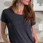 Women’s Bamboo Lounge Set - Lounge T-Shirt + Lounge Shorts