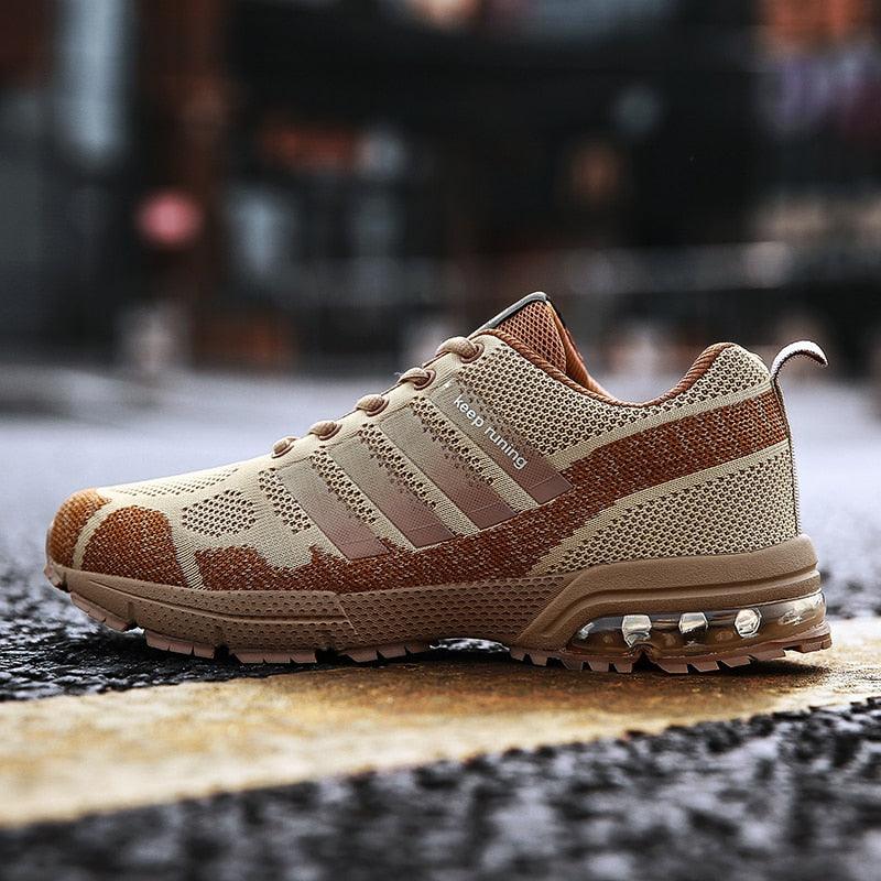 Men Air Cushion Running Sneakers Breathable Sport Shoes