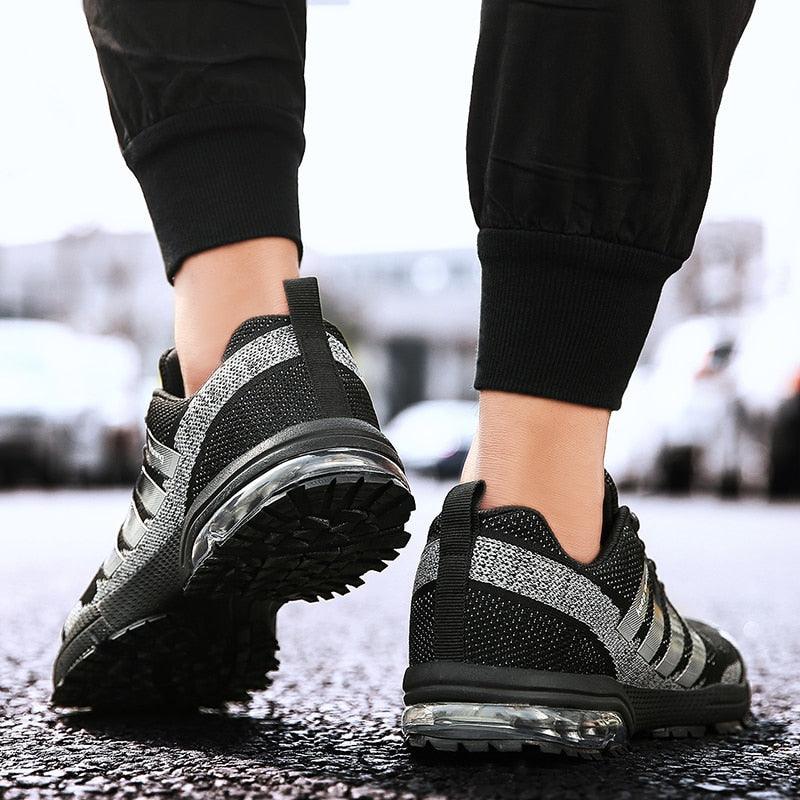 Men Air Cushion Running Sneakers Breathable Sport Shoes