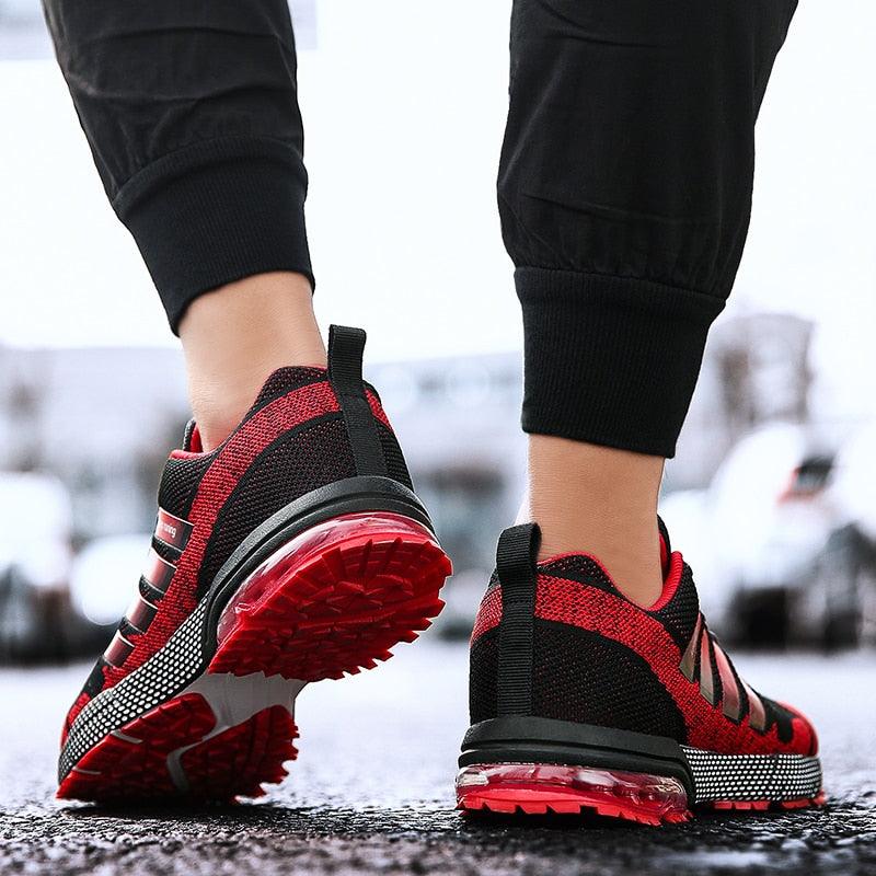 Men Air Cushion Running Sneakers Breathable Sport Shoes