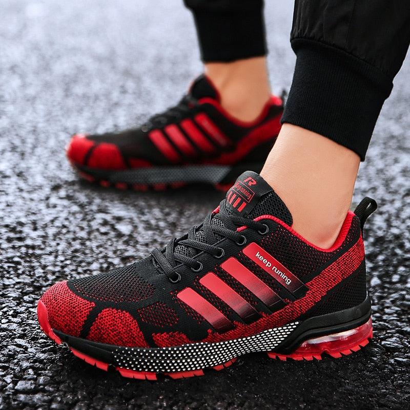 Men Air Cushion Running Sneakers Breathable Sport Shoes