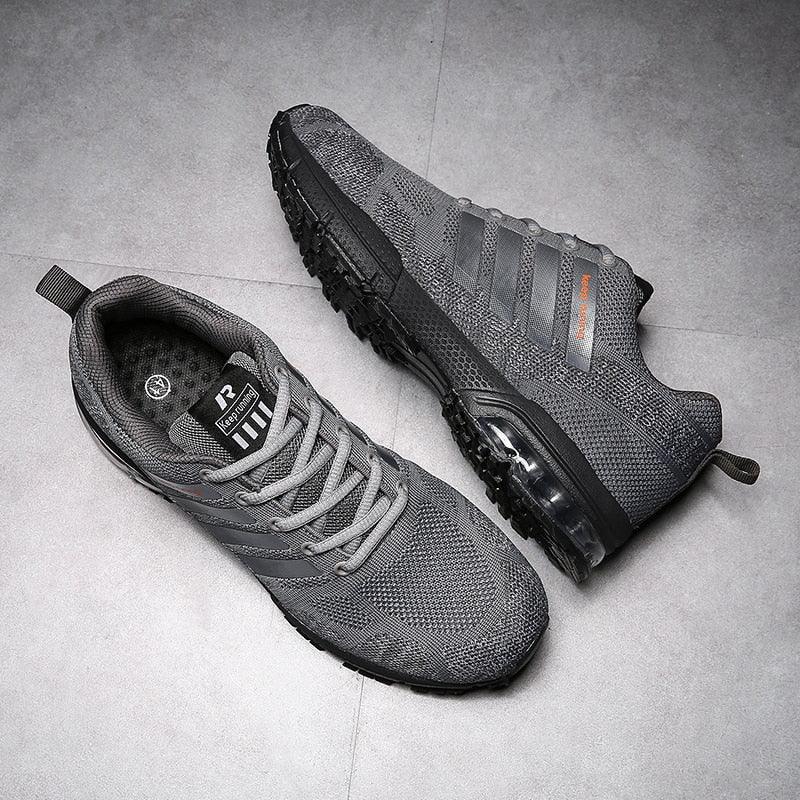 Men Air Cushion Running Sneakers Breathable Sport Shoes