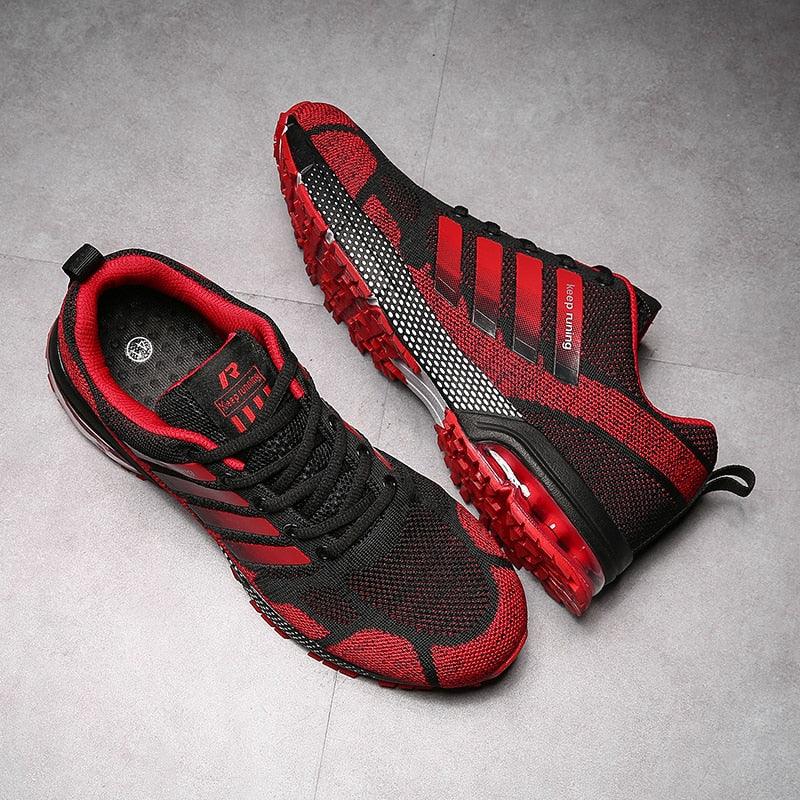 Men Air Cushion Running Sneakers Breathable Sport Shoes