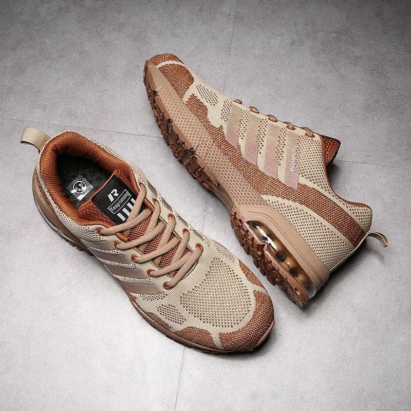 Men Air Cushion Running Sneakers Breathable Sport Shoes