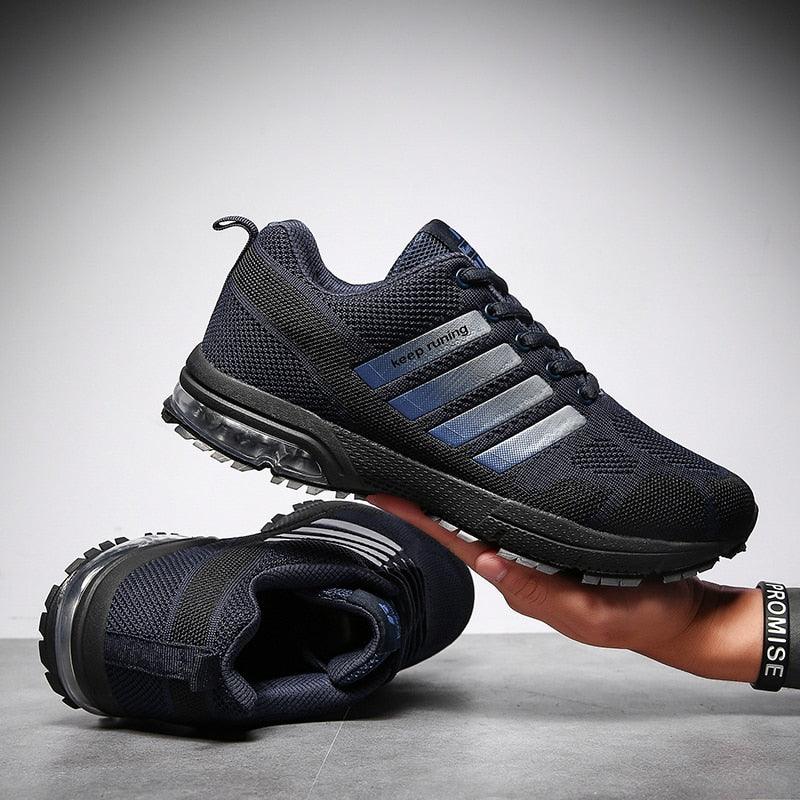 Men Air Cushion Running Sneakers Breathable Sport Shoes