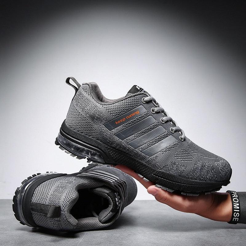 Men Air Cushion Running Sneakers Breathable Sport Shoes