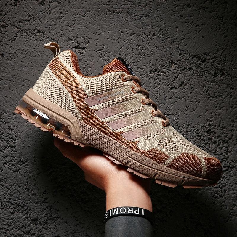 Men Air Cushion Running Sneakers Breathable Sport Shoes