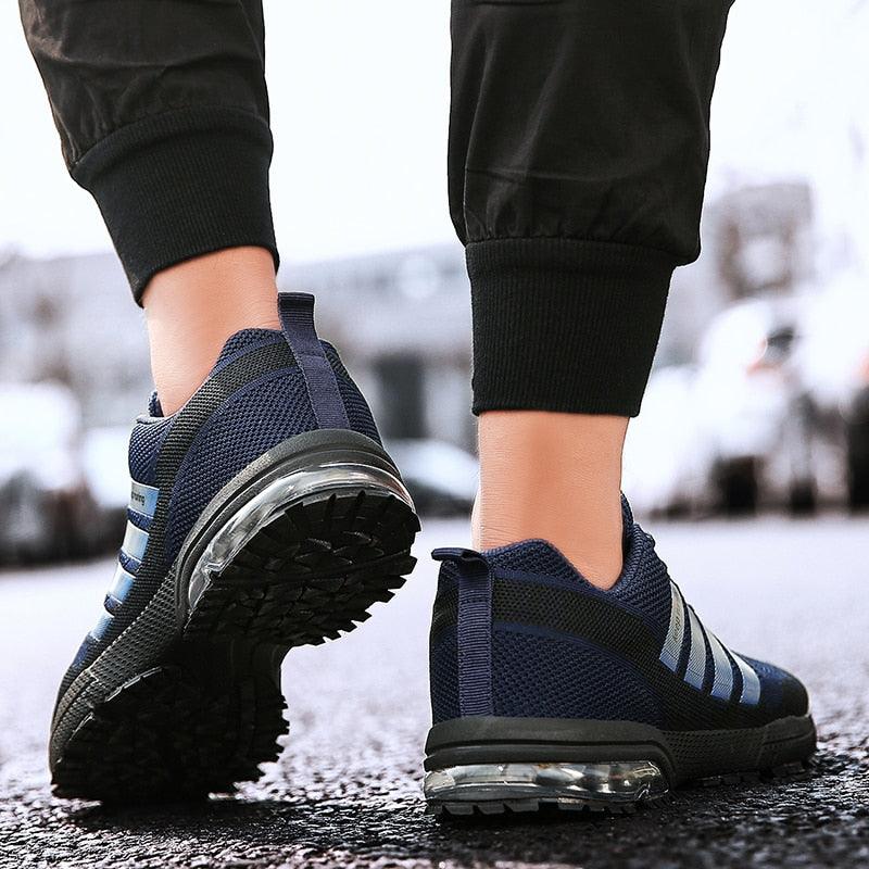 Men Air Cushion Running Sneakers Breathable Sport Shoes