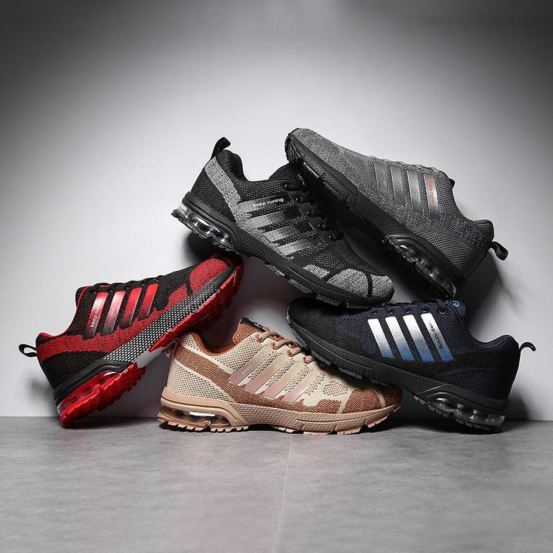 Men Air Cushion Running Sneakers Breathable Sport Shoes