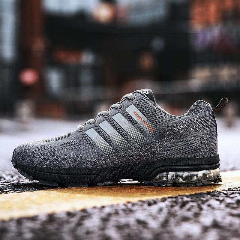 Men Air Cushion Running Sneakers Breathable Sport Shoes