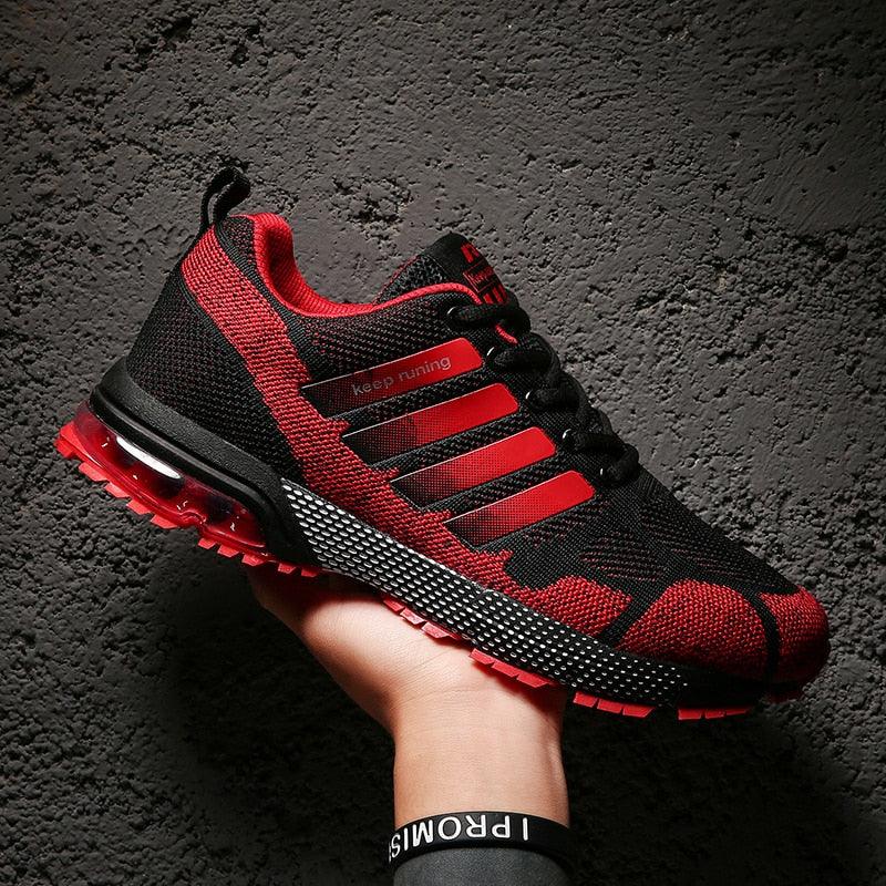 Men Air Cushion Running Sneakers Breathable Sport Shoes