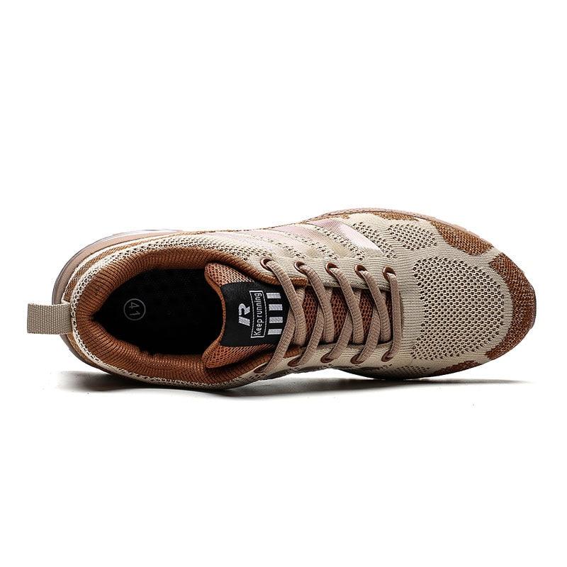 Men Air Cushion Running Sneakers Breathable Sport Shoes