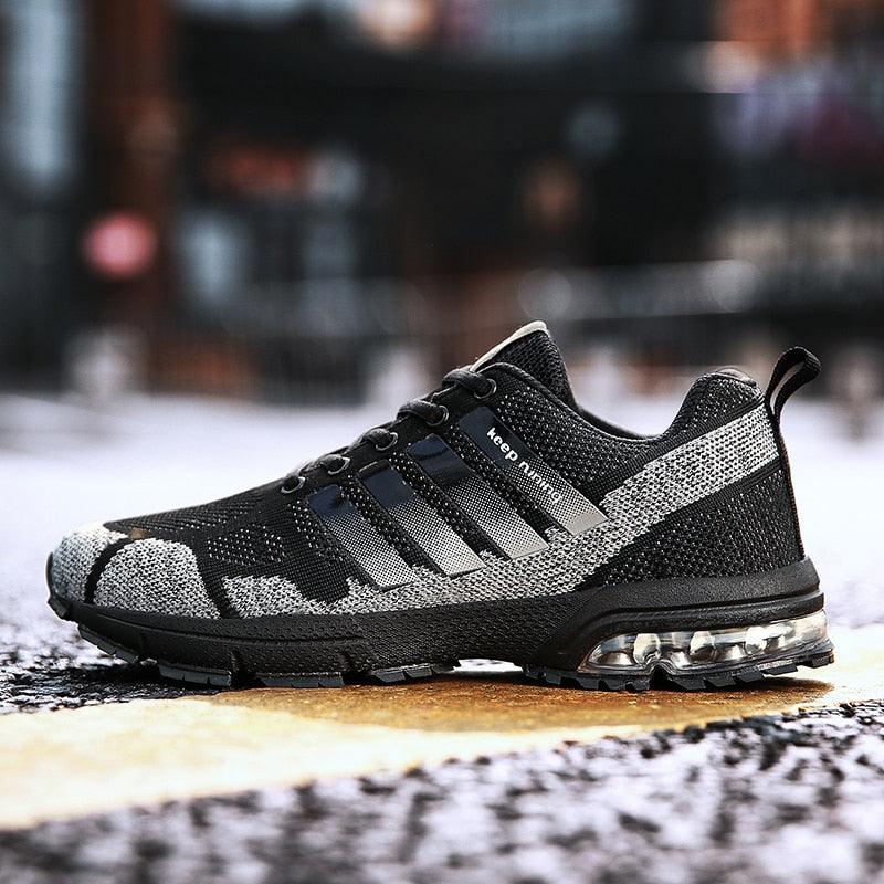Men Air Cushion Running Sneakers Breathable Sport Shoes