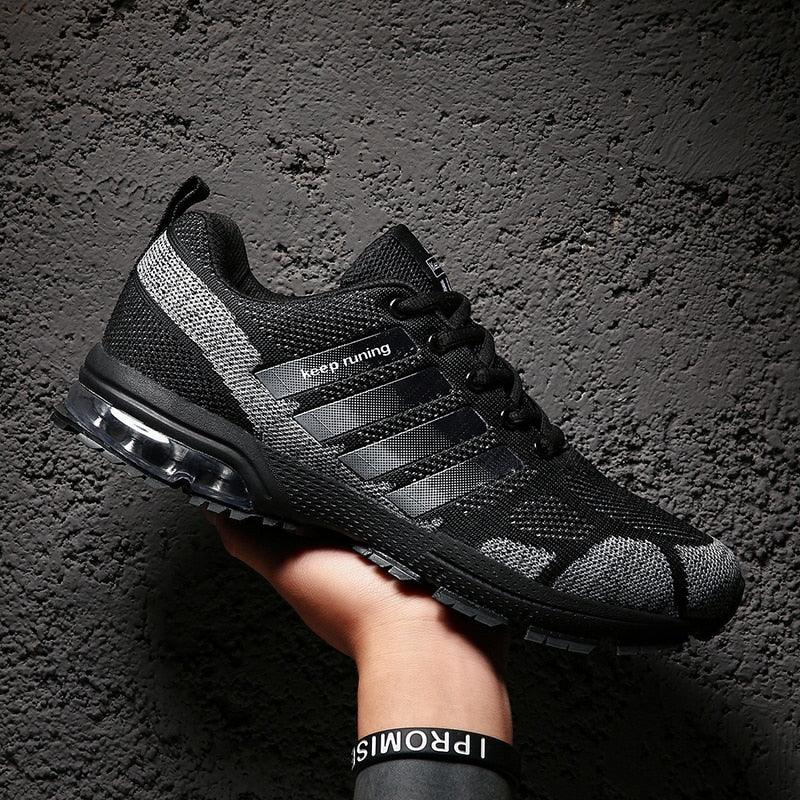 Men Air Cushion Running Sneakers Breathable Sport Shoes