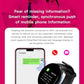 Smartwatch Heart Rate Fitness Tracker Waterproof Touch Screen Watch